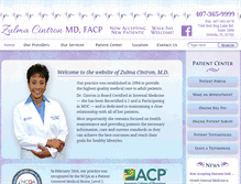 Tablet Screenshot of oviedointernalmedicine.com